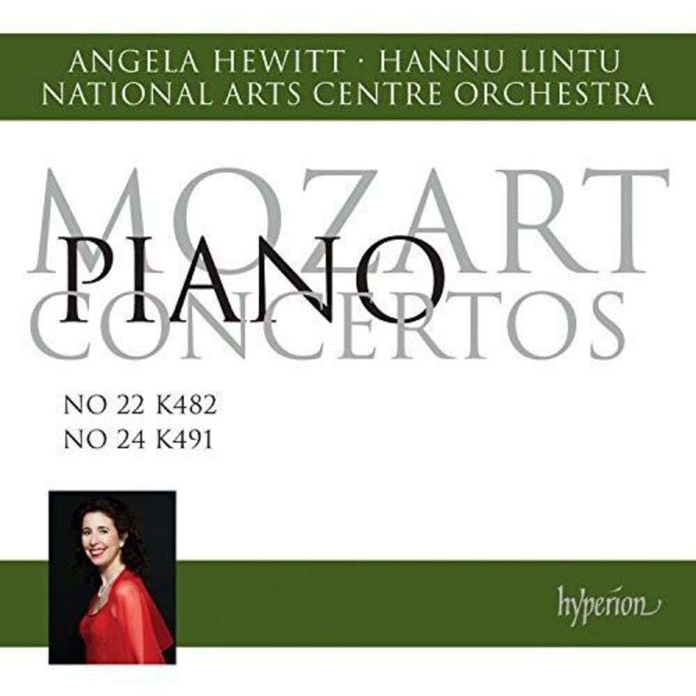 Mozart / Hewitt - Piano Ctos 22 & 24  CD